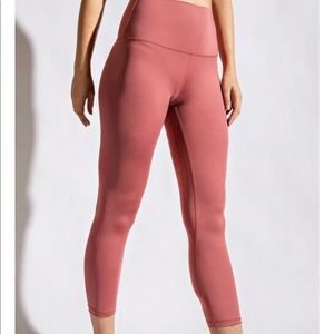Luxe Butter Soft Compression Leggings 2X Brier Rose NWT